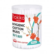 TOKIKO Japan Ватные палочки 100шт стакан